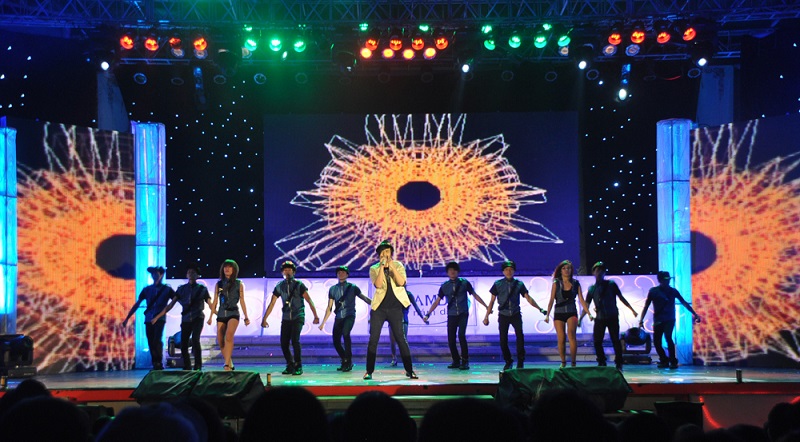 cho thuê màn che màn sao sân khấu