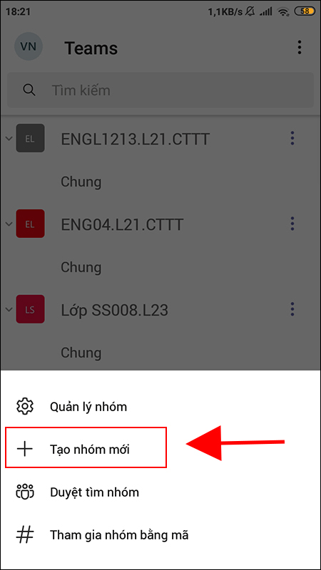 hướng dẫn sử dụng microsoft team