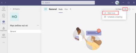 hướng dẫn sử dụng microsoft team