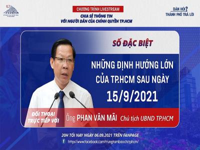 Livestream Dân Hỏi Thành Phố Trả Lời