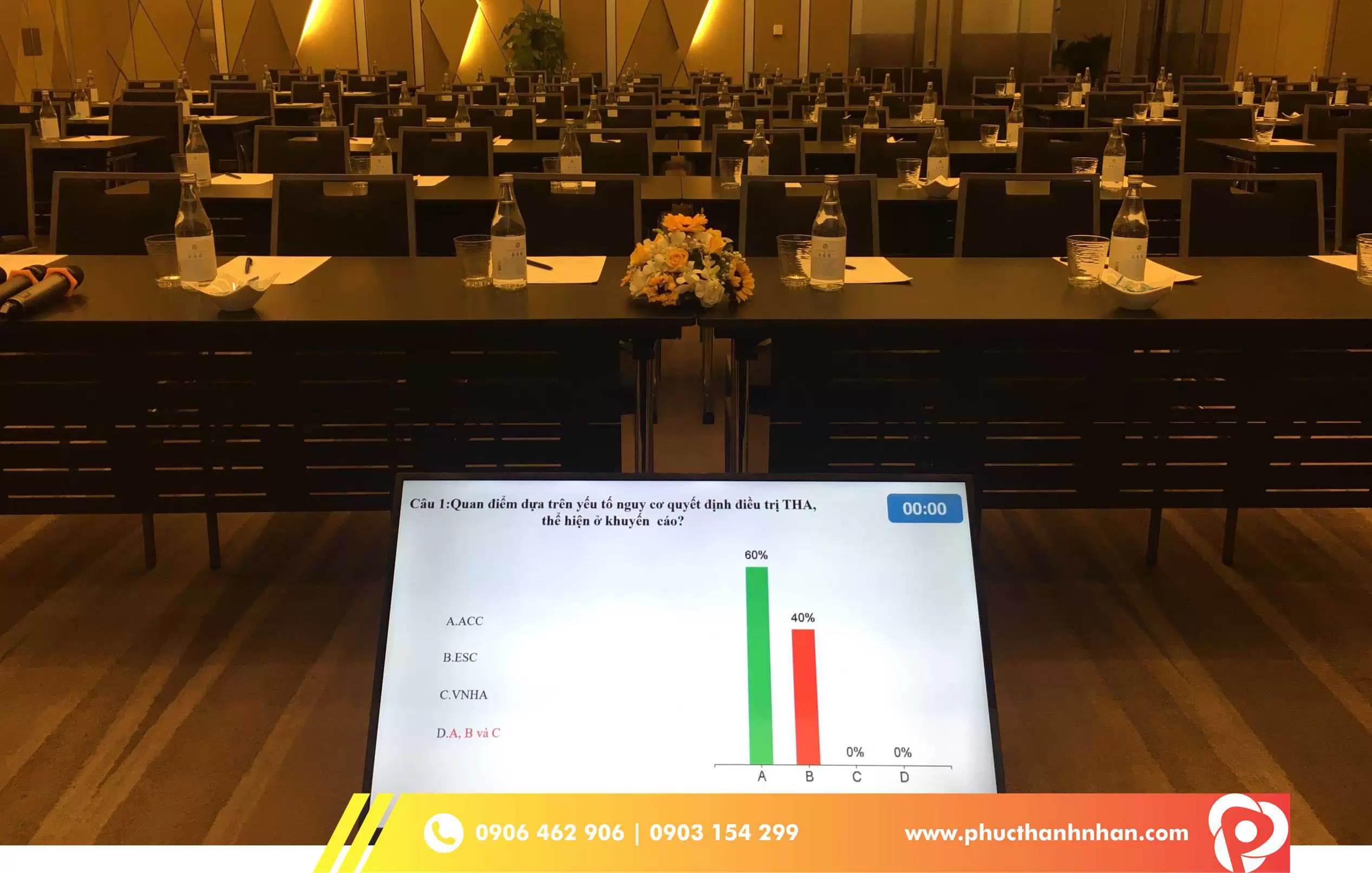 Cho thuê thiết bị biểu quyết