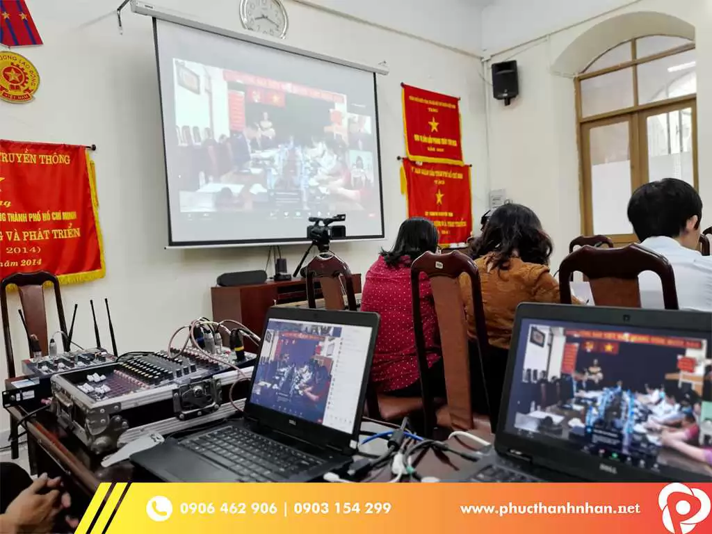 Giải pháp tổ chức hội nghị trực tuyến