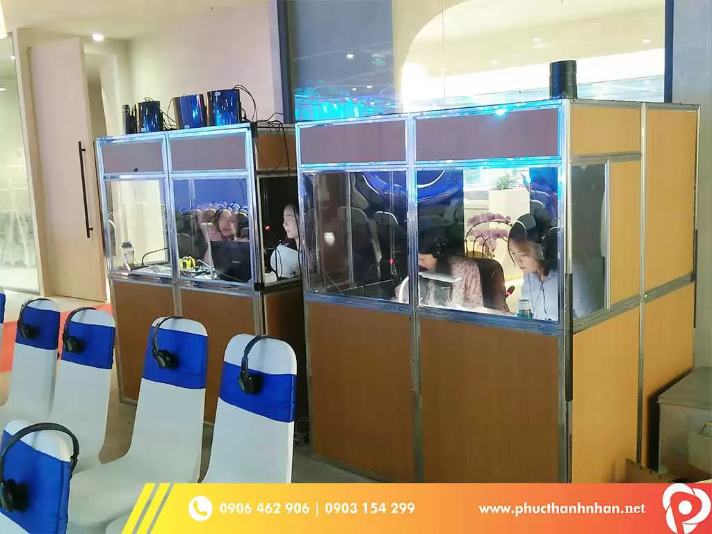 Hội thảo trực tuyến kết hợp dịch cabin